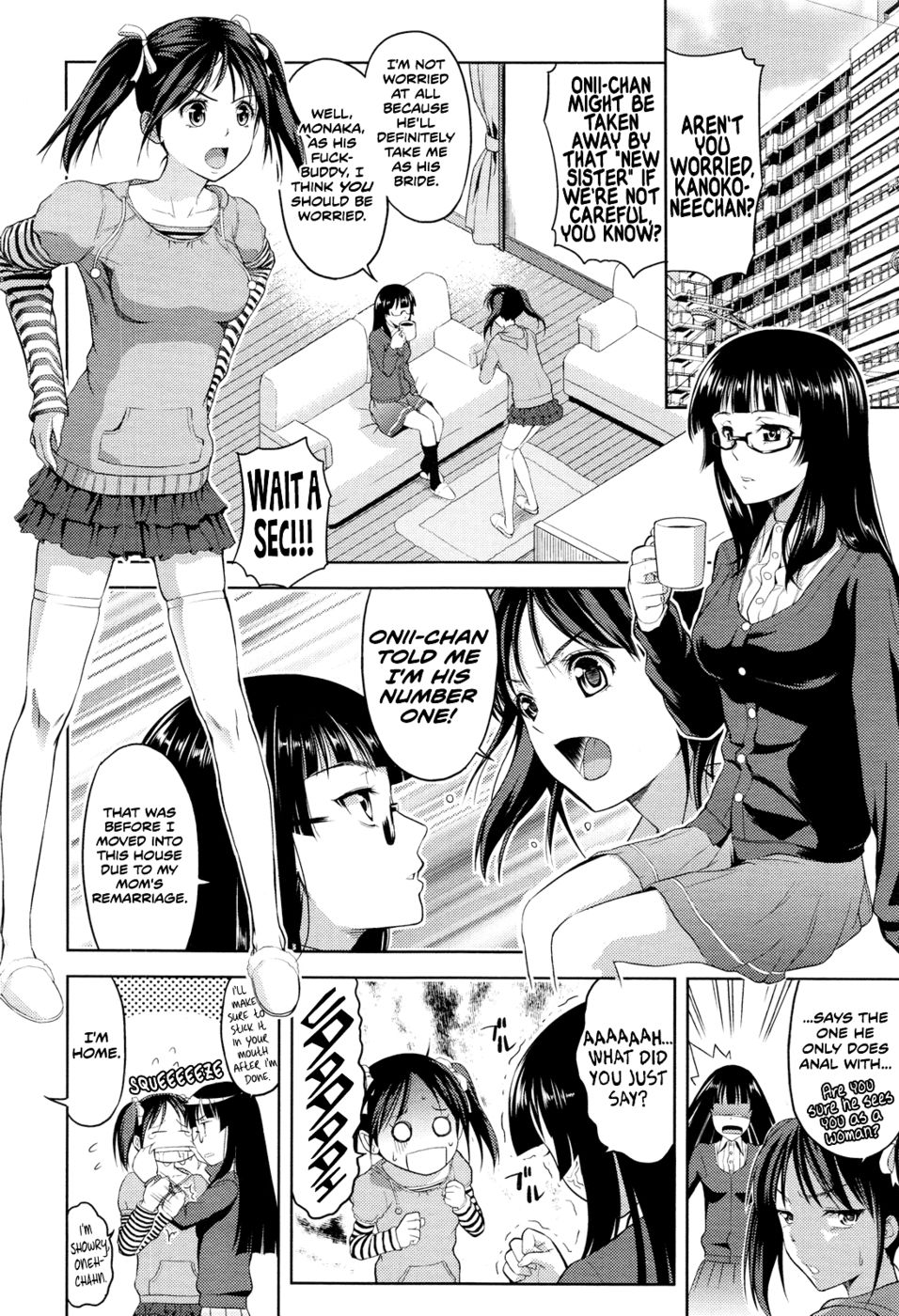 Hentai Manga Comic-I want to be your bride even though I'm your sister!-Chapter 1-2